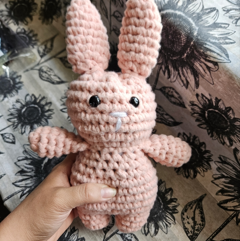 Pink Bunny Rabbit Amigurumi
